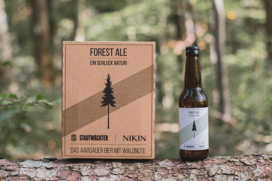 NIKIN & les gardiens de la ville présentent la bière Forest Ale - NIKIN EU