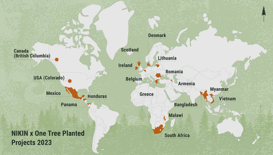 Rétrospective de l'année de plantation d'arbres 2023 - NIKIN x One Tree Planted - NIKIN EU