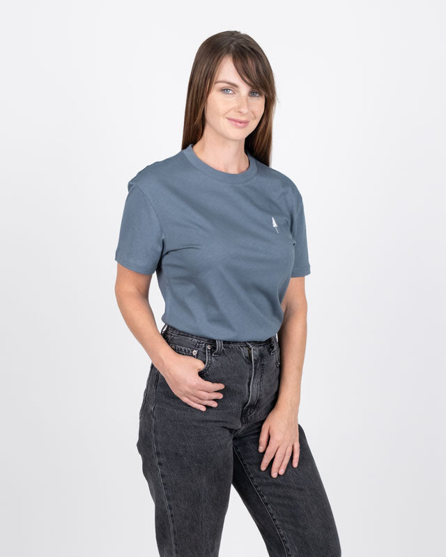 TreeShirt Steel Blue - TSHIRT - NIKIN EU