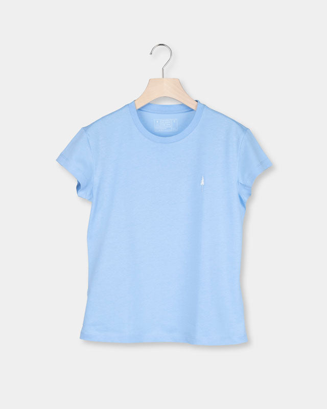 TreeShirt Women Sky Blue - TSHIRT - NIKIN EU