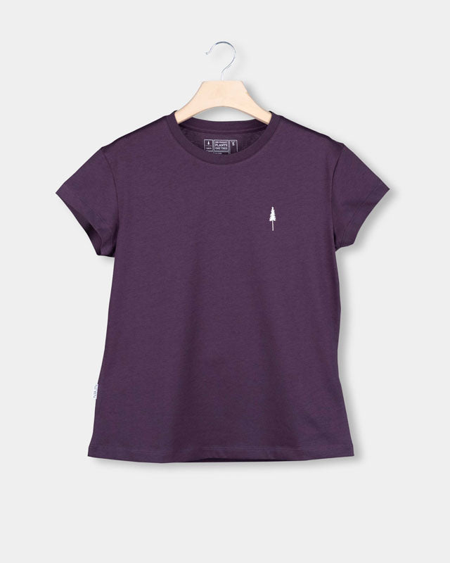 TreeShirt Women Deep Purple - TSHIRT - NIKIN EU