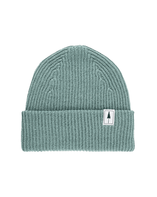 Treeanie Ribbed Turquoise - BEANIE - NIKIN EU