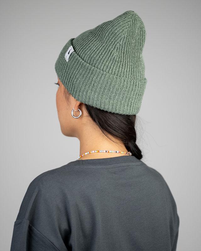 Treeanie Ribbed Sage - BEANIE - NIKIN EU