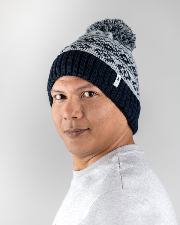 Treeanie Knitted Norwegian Pom Pom - BEANIE - NIKIN EU