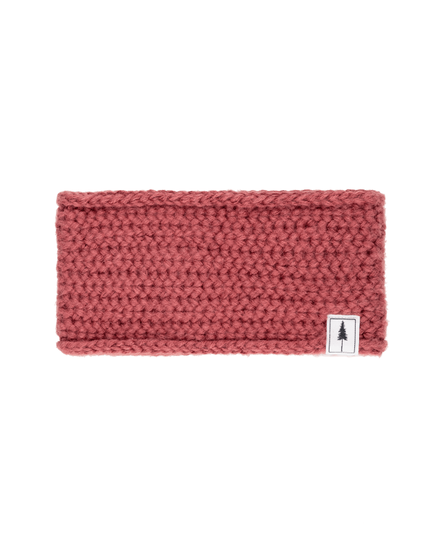 TreeHeadband Knitted Fleece Blush - HEADBAND - NIKIN EU