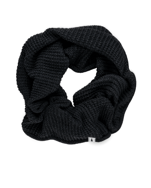 TreeScarf Tube Black Mel - SCARF - NIKIN EU