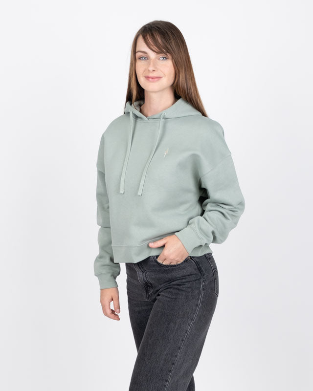 TreeHoodie Oversized Women Turquoise - HOODIE - NIKIN EU