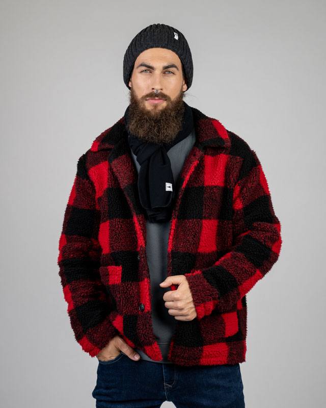 Treeanie Knitted Black Mel - BEANIE - NIKIN EU