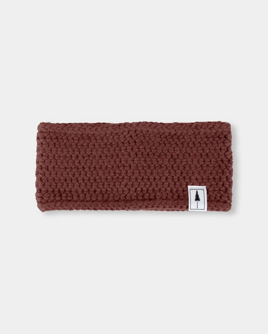 TreeHeadband Knitted Fleece Chestnut