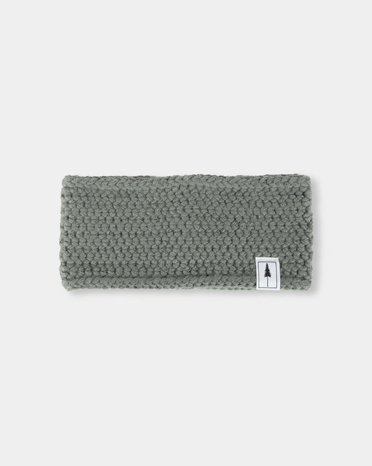 TreeHeadband Knitted Fleece Sage - HEADBAND - NIKIN EU