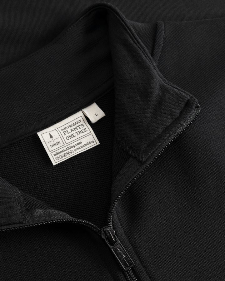 TreeSweater Quarter Zip Noir