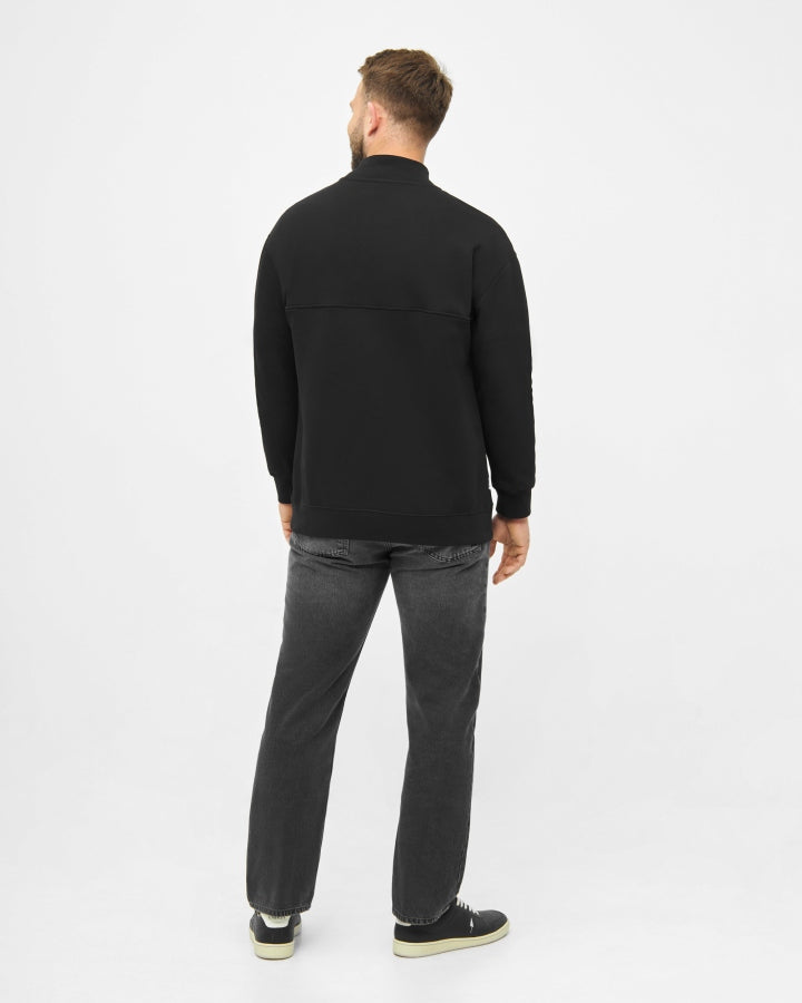TreeSweater Quarter Zip Noir