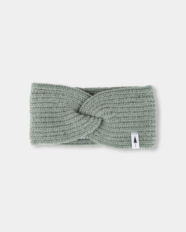 TreeHeadband Knitted Twist Cosy Cool Matcha - HEADBAND - NIKIN EU