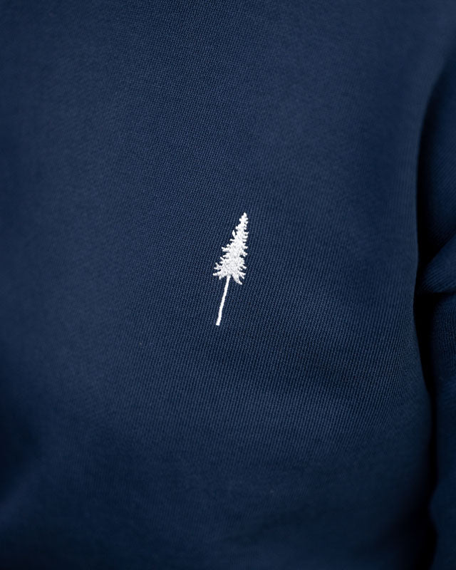 TreeSweater Relaxed Femmes Dark Navy - SWEATER - NIKIN EU