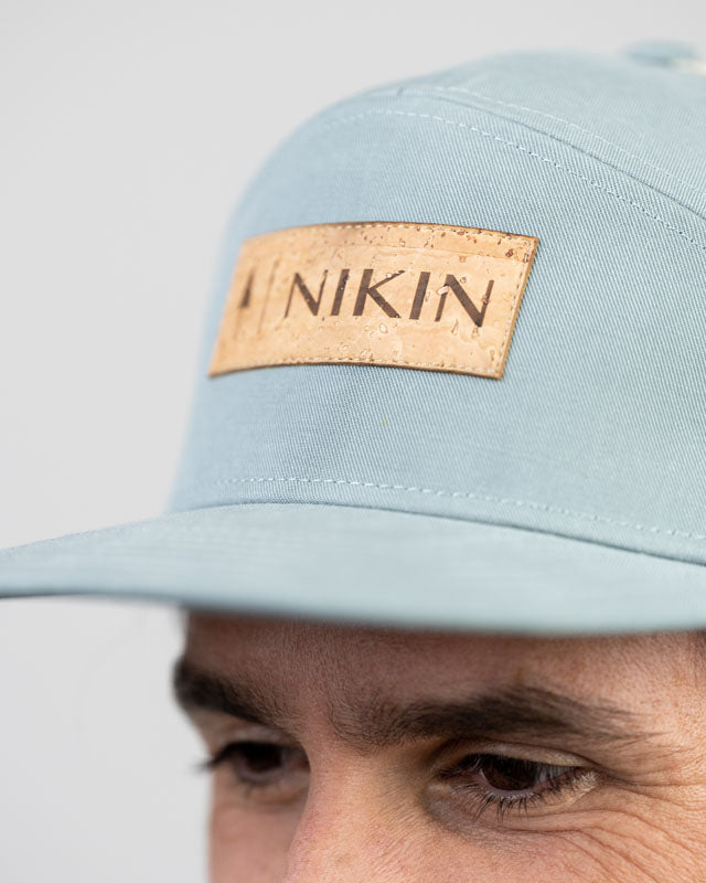 TreeCap 7Panel Trucker NIKIN Cork Elemental Blue - CAP - NIKIN EU