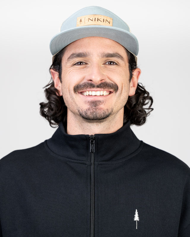 TreeCap 7Panel Trucker NIKIN Cork Elemental Blue - CAP - NIKIN EU