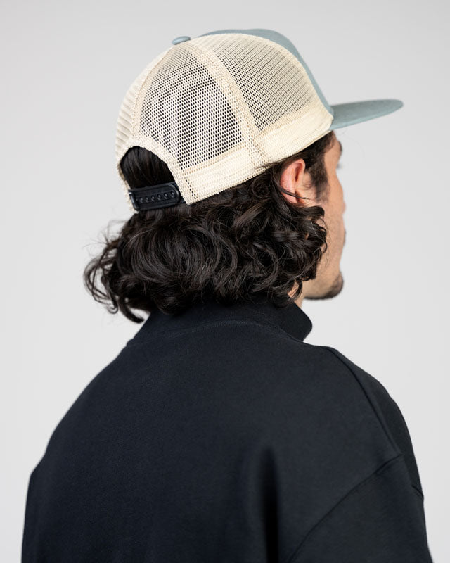 TreeCap 7Panel Trucker NIKIN Cork Elemental Blue - CAP - NIKIN EU