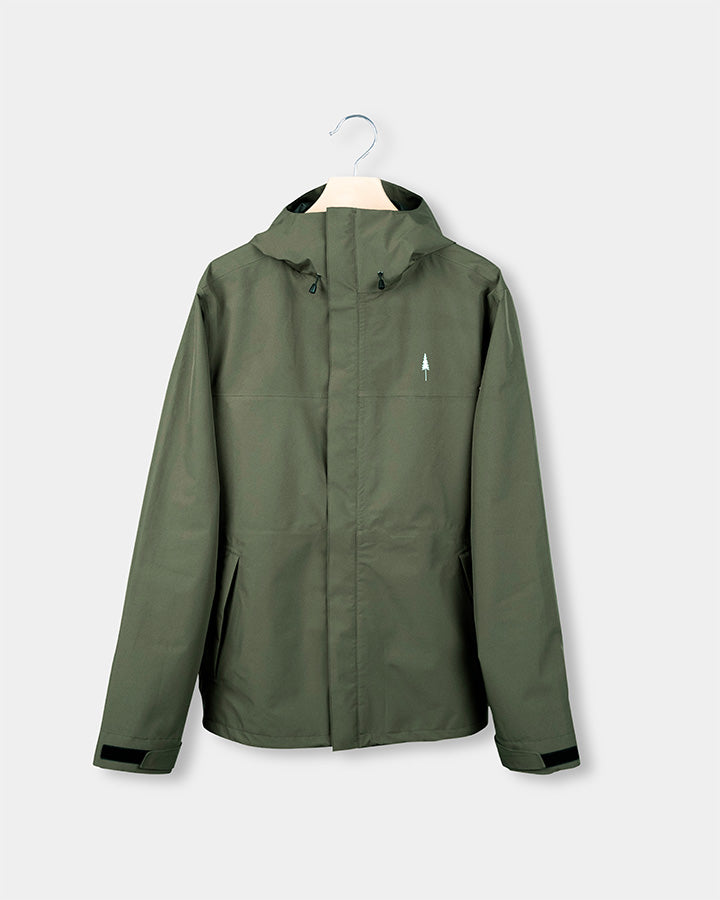 TreeJacket Rain Dark Olive - JACKET - NIKIN EU