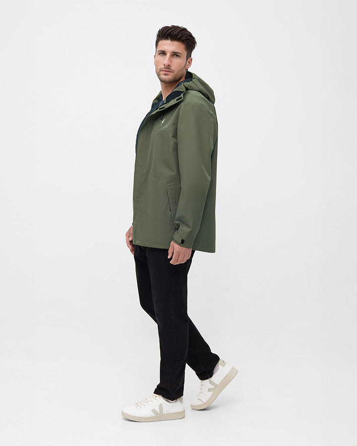 TreeJacket Rain Dark Olive - JACKET - NIKIN EU
