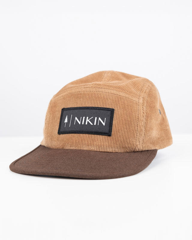 TreeCap 5Panel Corduroy Caramel - CAP - NIKIN EU