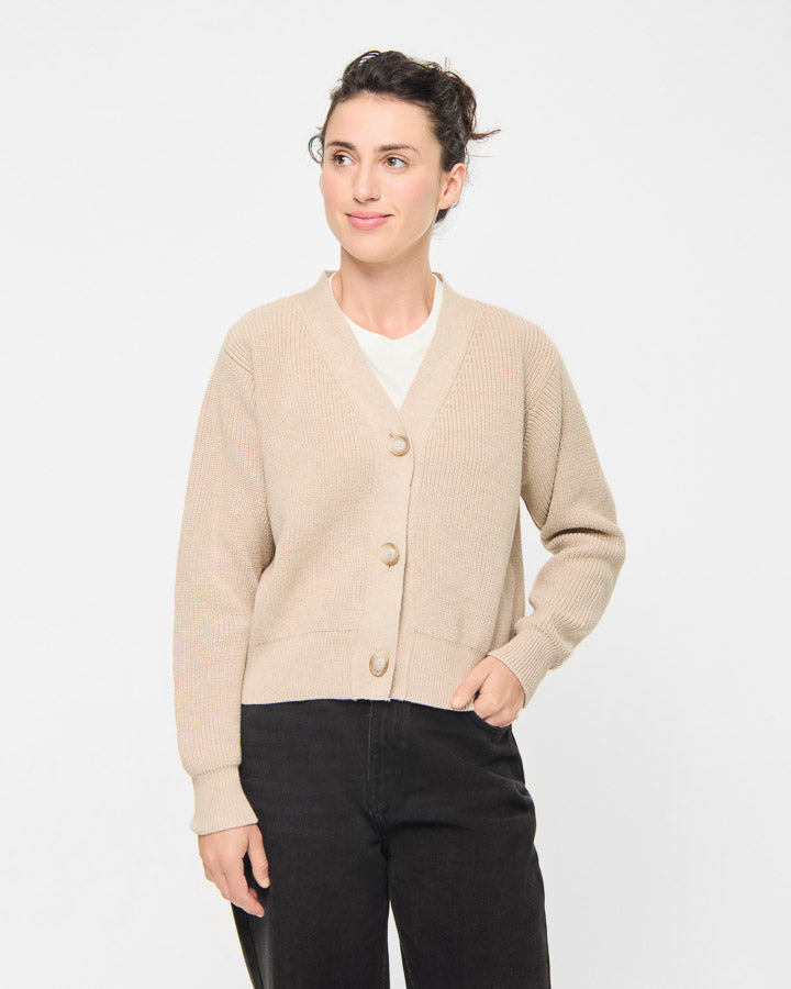 TreeCardigan Women Beige