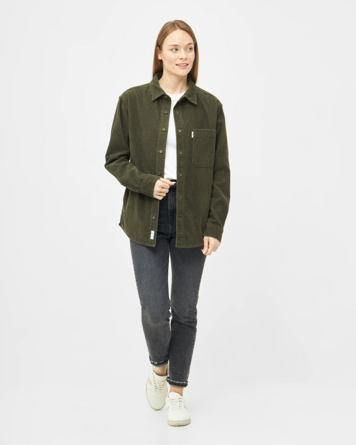 TreePlanter Overshirt Corduroy Grape Leaf