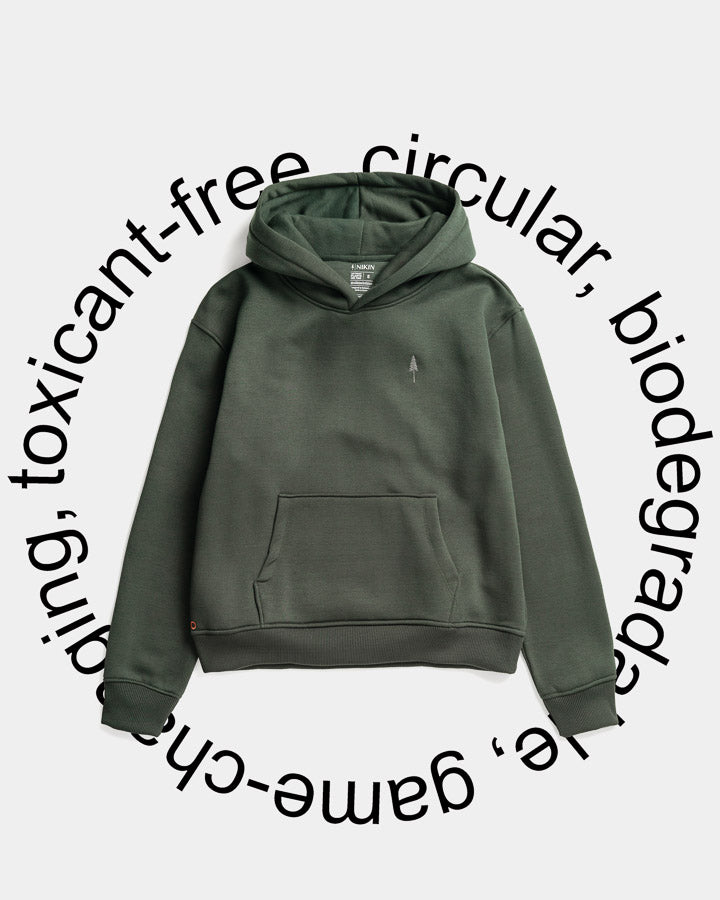 TreeHoodie Circular Women Ash Green