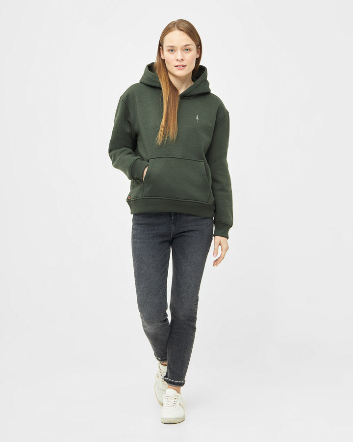 TreeHoodie Circular Women Ash Green