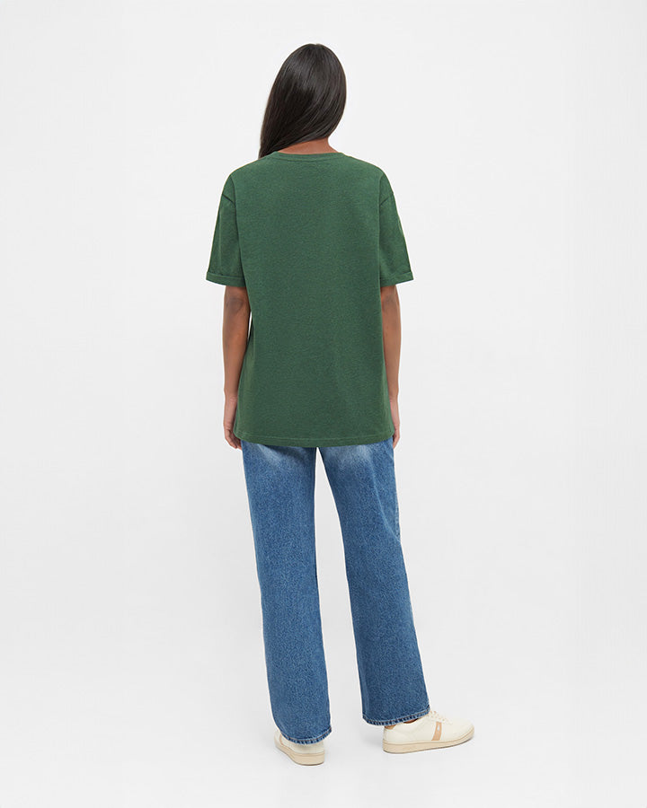 TreeShirt Pocket Olive Mel - TSHIRT - NIKIN EU