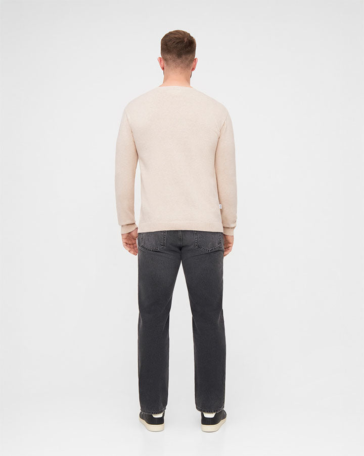 TreePullover Knitted Stripes Raw-Olive