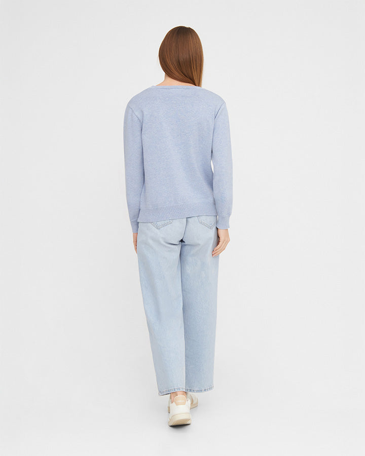 TreePull Knitted Femmes Sky Blue Mel