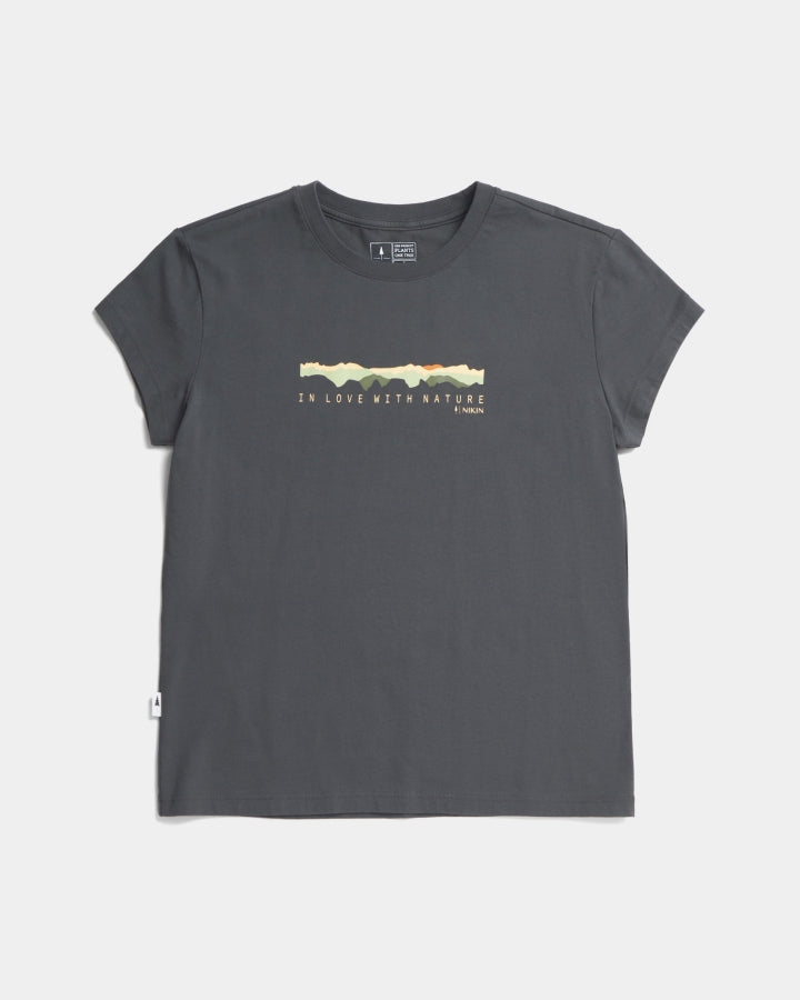 TreeShirt Mountain Panorama Women Anthracite