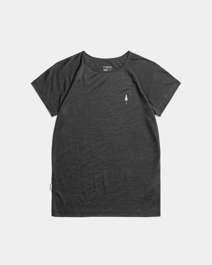 TreeShirt Wool Femmes Dark Anthracite Mel