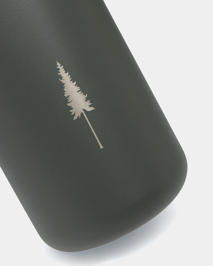 TreeMug Bottle Ceramic Ash Green