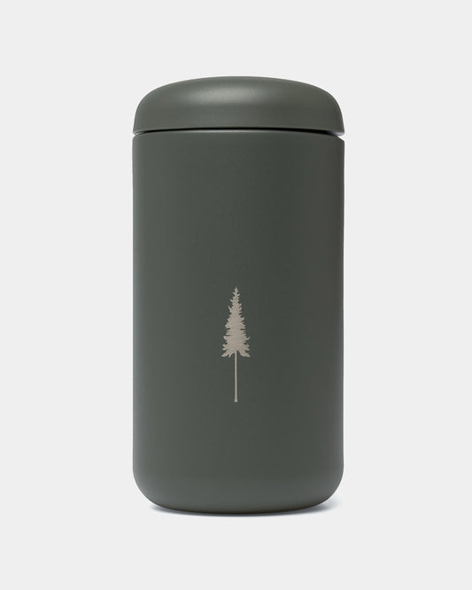 TreeMug Bottle Ceramic Ash Green