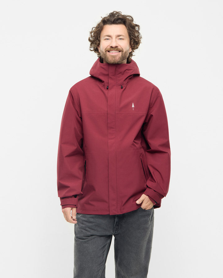 TreeJacket Rain Burgundy