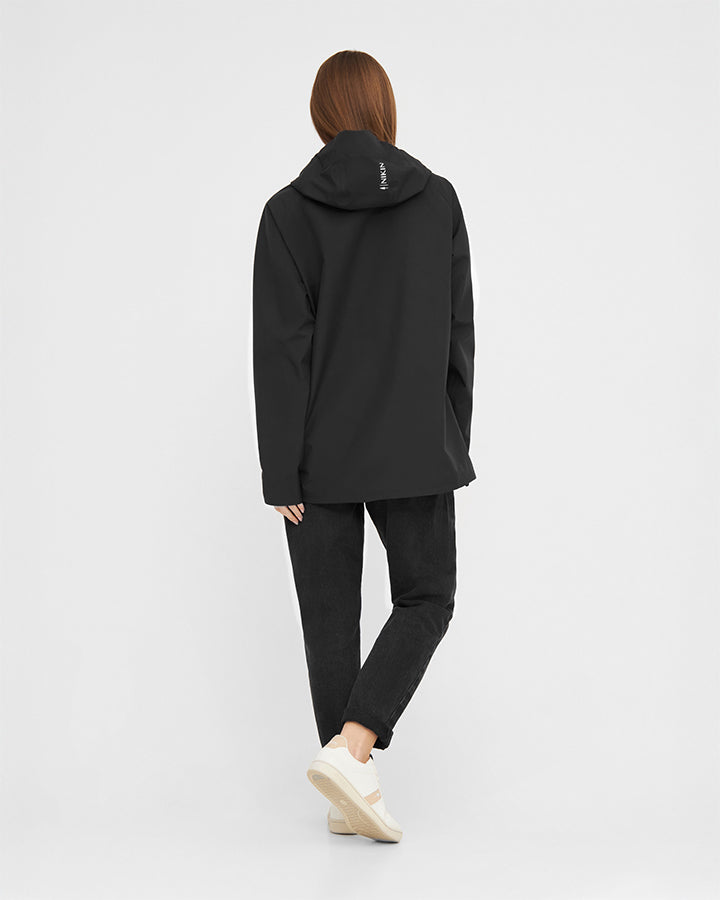 TreeJacket Rain Women Black