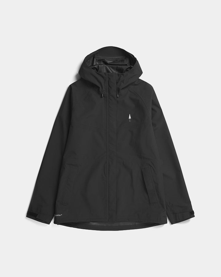 TreeJacket Rain Women Black