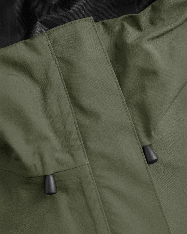TreeJacket Rain Femmes Olive foncé