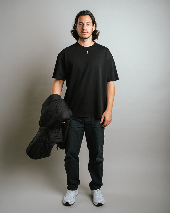 TreeShirt Muntogna Oversized Black