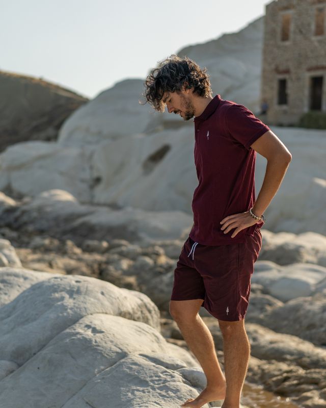TreePolo Bordeaux - TSHIRT - NIKIN EU