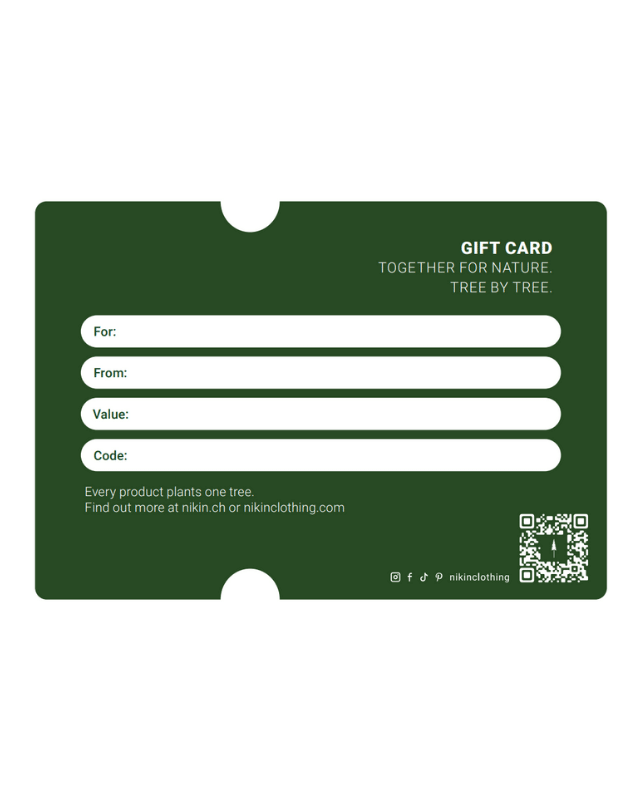 Carte cadeau physique - COMBO - NIKIN EU