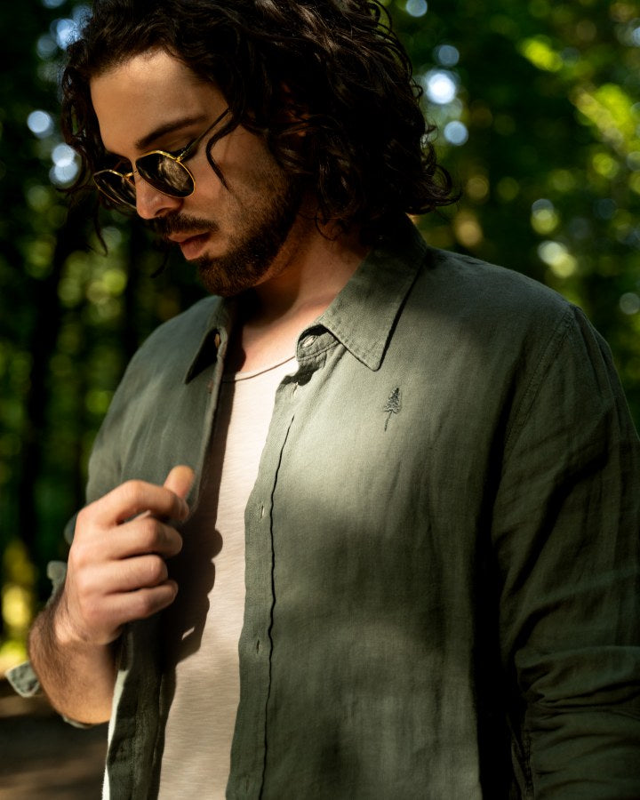 TreePlanter Shirt Linen Sage