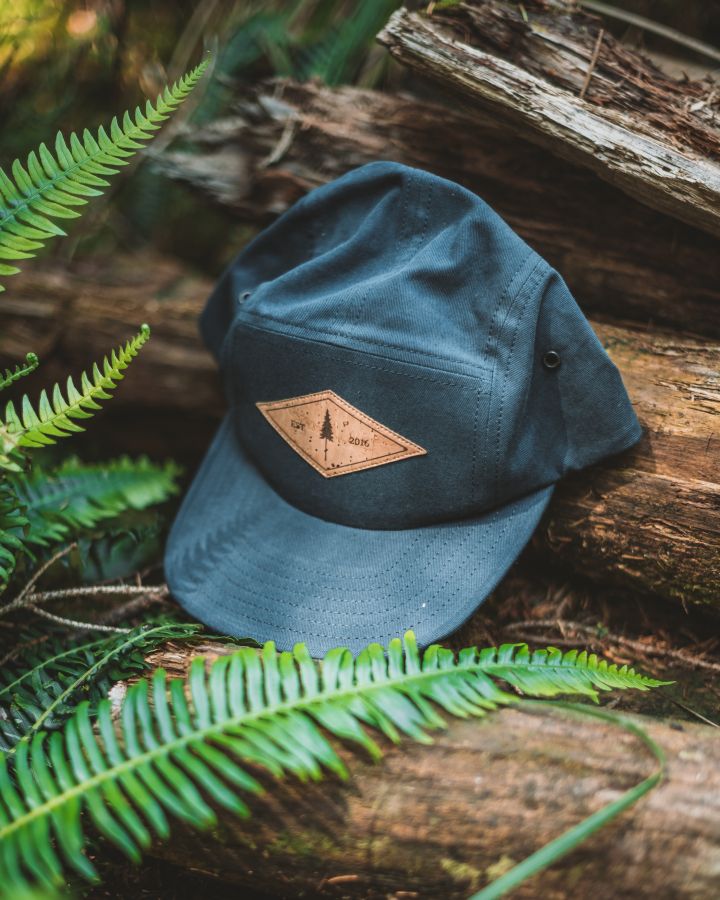 TreeCap 5Panel Cork Navy - CAP - NIKIN EU