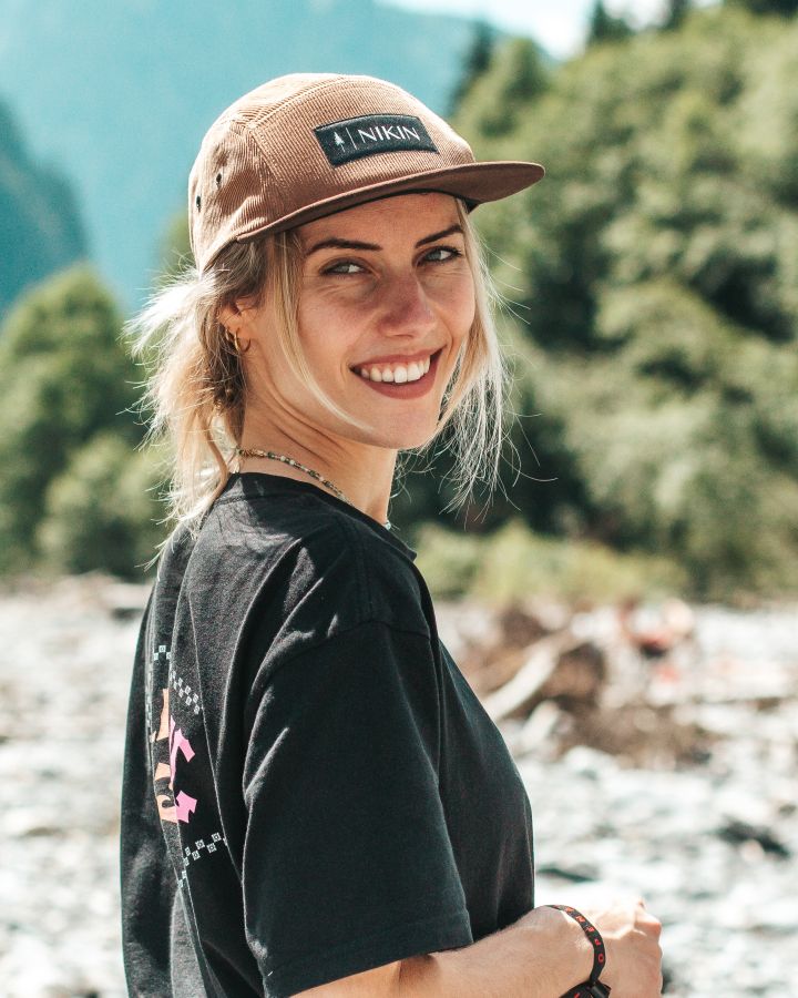 TreeCap 5Panel Corduroy Caramel - CAP - NIKIN EU