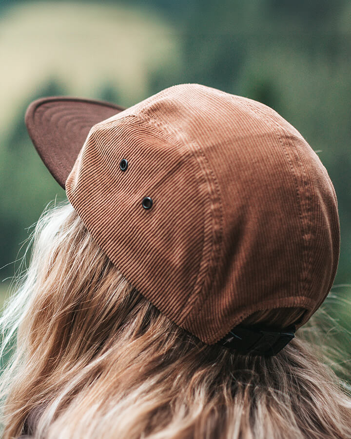 TreeCap 5Panel Corduroy Caramel - CAP - NIKIN EU