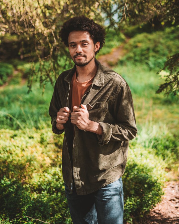 TreePlanter Overhirt Corduroy Grape Leaf - SHIRT - NIKIN EU