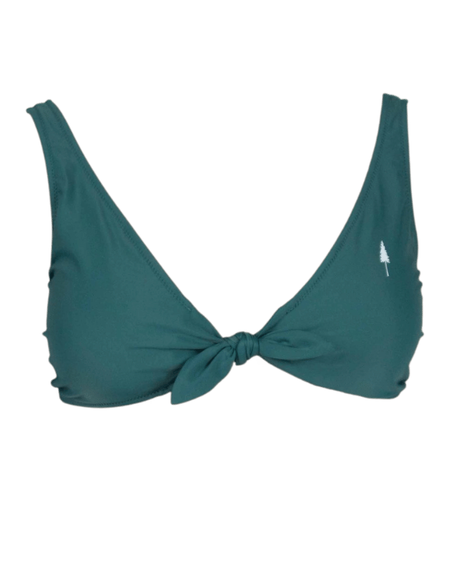 TreeKini Knot Top Petrol - SWIMWEAR - NIKIN EU
