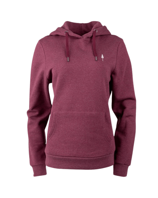 TreeHoodie Women Bordeaux Mel (1st Edition) - HOODIE - NIKIN EU