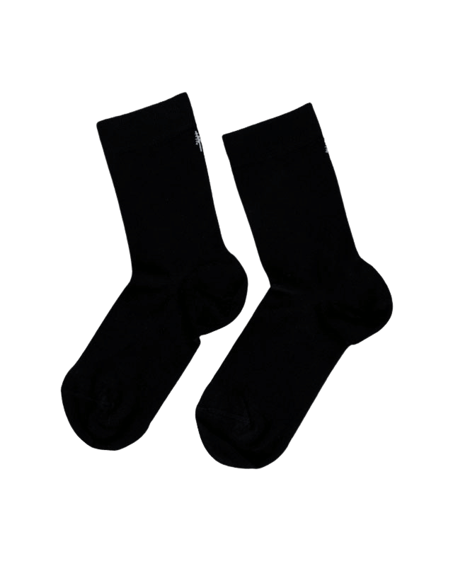 TreeSocks Standard Plain Black - SOCKS - NIKIN EU